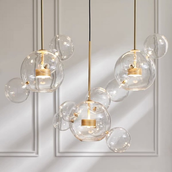 Soap Bubble Pendant Simig Lighting Glass Lights Soap Bubble Pendant Simig Lighting, Modern Soap Bubble Chandelier