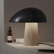 Asymmetrisk Night Owl Skulpturel Bordlampe
