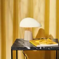 Asymmetrical Night Owl Sculptural Table Lamp