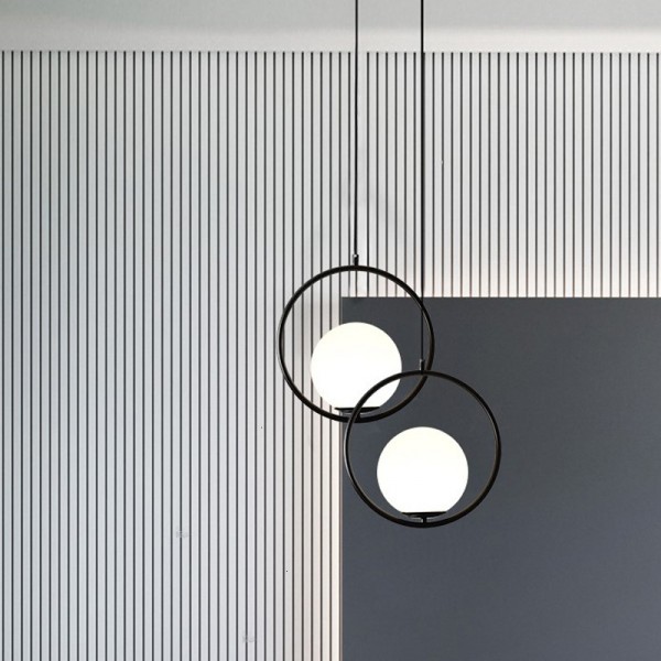 Mila Geometric Metal Pendant Light