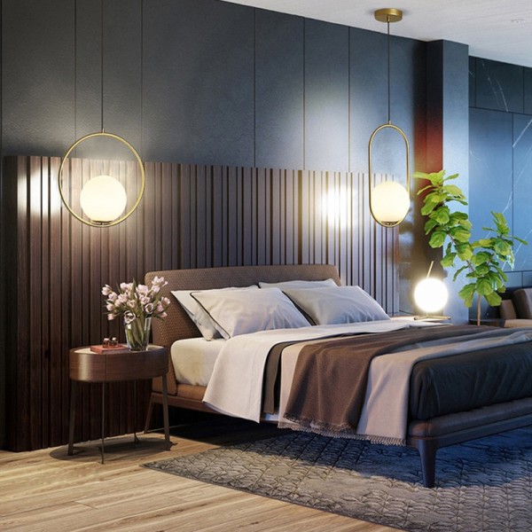 Mila Geometric Metal Pendant Light