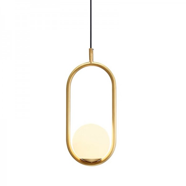 Mila Geometric Metal Pendant Light