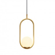 Mila Geometric Metal Pendant Light