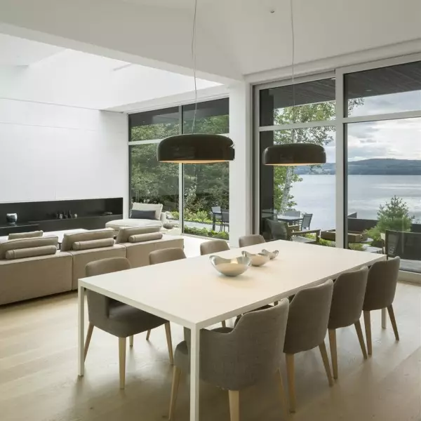 Smithfield Industrielle Pendelleuchte/Deckenleuchte aus Aluminium