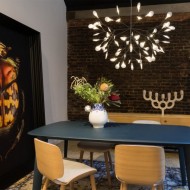 Moderni Heracleum LED Kattokruunu Olohuoneen