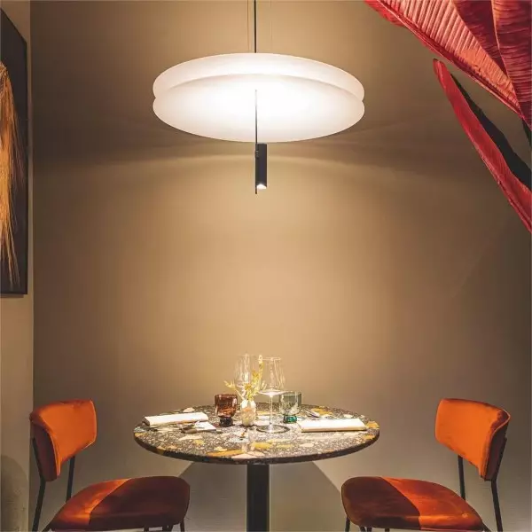 Modern LED Flamingo Taklampa för Matsalen