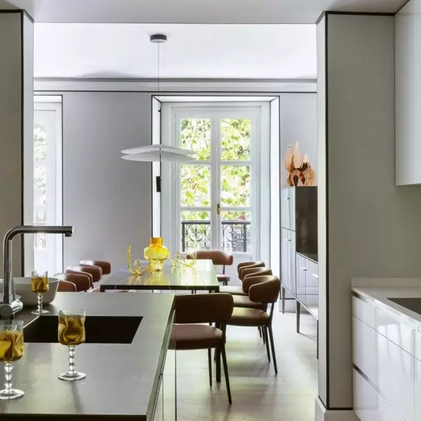 Modern LED Flamingo Taklampa för Matsalen