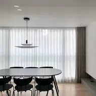 Modern LED Flamingo Taklampa för Matsalen