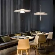 Modern LED Flamingo Taklampa för Matsalen