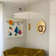 Modern LED Flamingo Taklampa för Matsalen