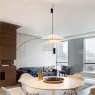 Modern LED Flamingo Taklampa för Matsalen