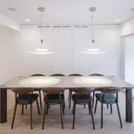 Modern LED Flamingo Taklampa för Matsalen