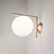 Applique/plafonnier boule de verre IC Lights S62