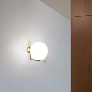 Applique/plafonnier boule de verre IC Lights S62