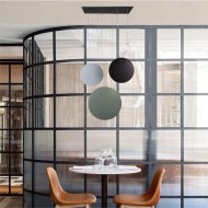 Modern Flattened Cosmos Pendant Light