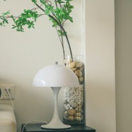 Półkulista Przenośna Lampa Stołowa Panthella