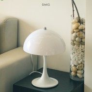 Półkulista Przenośna Lampa Stołowa Panthella