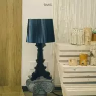 Akryl Bourgie Bordlampe i Barokkstil Til Soverommet