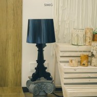 Akrylowa Lampa Stołowa Bourgie Do Sypialni w Stylu Barokowym