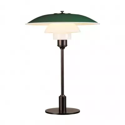 Duńska Dysk Wielowarstwowa Metalowa Lampa Stołowa