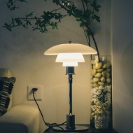 Danish Disc Multilayer Metal Table Lamp