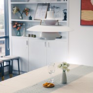 Duńska lampa wisząca do kuchni UFO Design