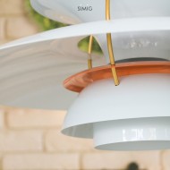 Duńska lampa wisząca do kuchni UFO Design
