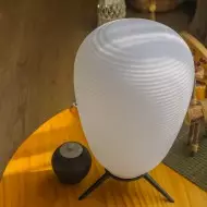 White Tripod Table Lamp for Bedroom S37
