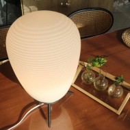 White Tripod Table Lamp for Bedroom S37