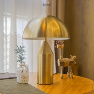 Lampe de table moderne en métal Atollo pour chambre à coucher