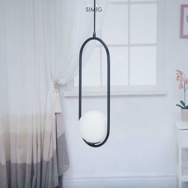 Mila Geometric Metal Pendant Light