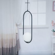 Mila Geometric Metal Pendant Light