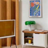 Nowoczesna Skandynawska Marmurowa Lampa Stołowa Snoopy