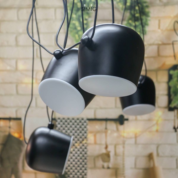 Aim Lampe à suspension multi-lumières pour salon S03