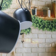 Aim Lampe à suspension multi-lumières pour salon S03