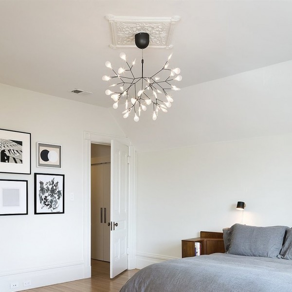 Skandinavisk Heracleum LED Ljuskrona För Vardagsrummet