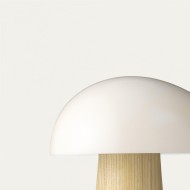 Asymmetrisk Night Owl Skulpturel Bordlampe