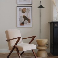 Leaf Shape Arum Swivel Metal Wall Lamp