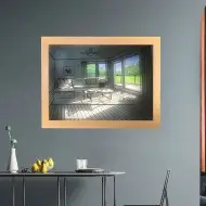 Kreativ Fotorammedekoration LED Natlys