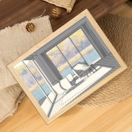 Kreativ Fotorammedekoration LED Natlys