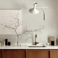 Aluminium Lampe De Marseille Justerbar Væglampe