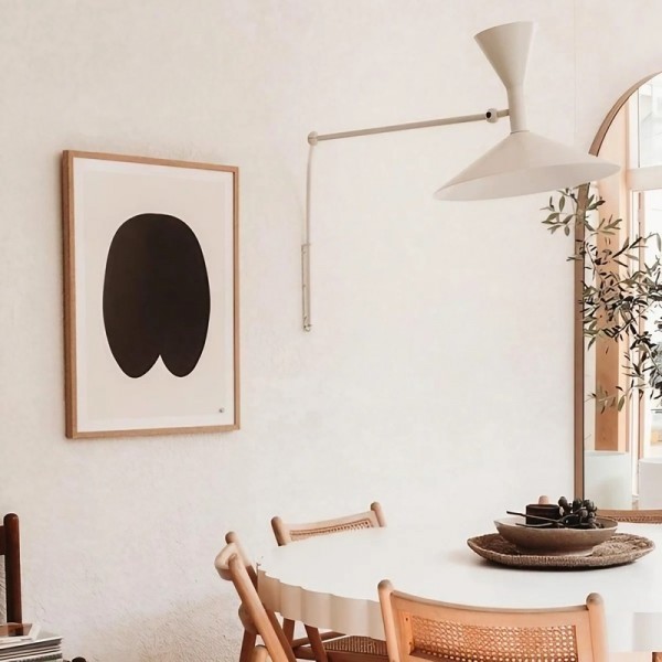 Aluminium Lampe De Marseille Justerbar Væglampe