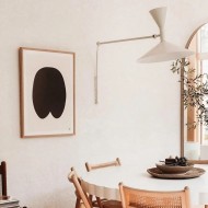 Aluminium Lampe De Marseille Justerbar Væglampe