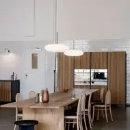 Lampa Wisząca Model 2065 w Kształcie Elipsy