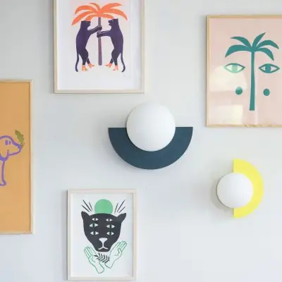 Colourful Vägglampa S155