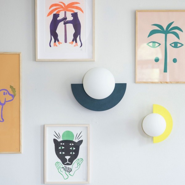 Colourful Glass Wall Lamp S155