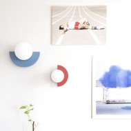 Colourful Glass Wall Lamp S155