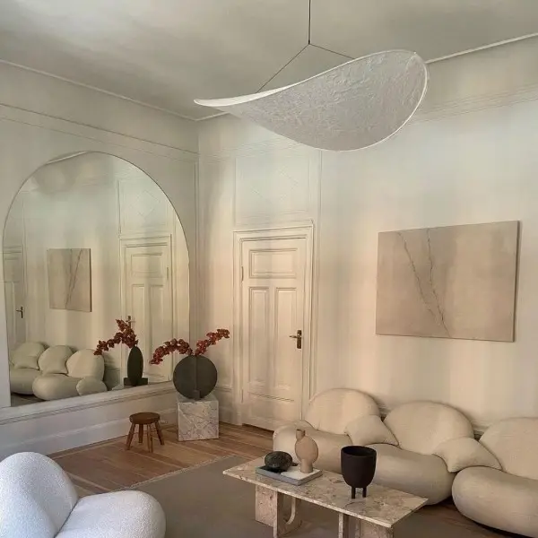 Moderne Cloud TENSE LED pendel