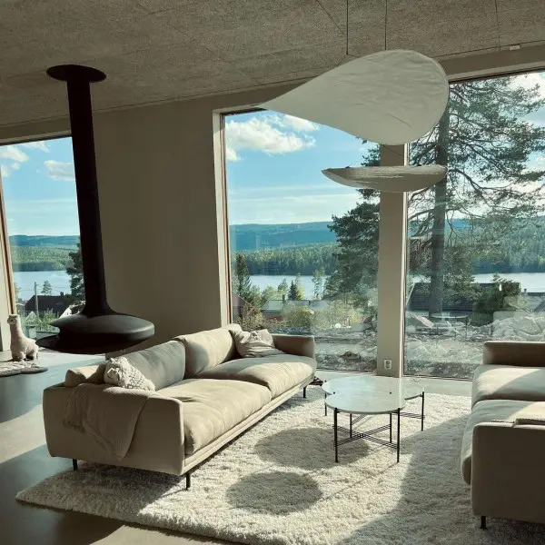 Moderne Cloud TENSE LED pendel