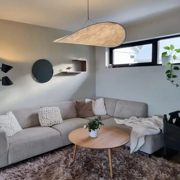 Moderne Cloud TENSE LED pendel